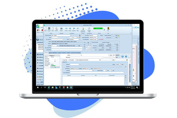ERP Transportes - Emite Complemento Carta Porte